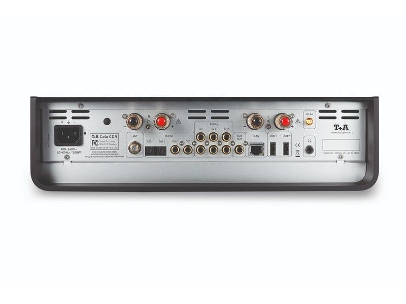 T+A CALA CDR Streaming CD Receiver Black - Image 2