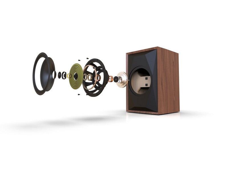 MOFI SourcePoint 10 Bookshelf Loudspeaker Pair Walnut - Image 5