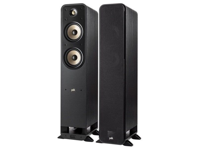 Polk Signature Elite ES55 Floorstanding Speaker Pair Black - Image 2