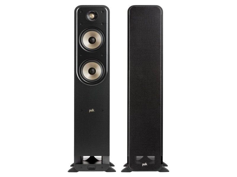 Polk Signature Elite ES55 Floorstanding Speaker Pair Black - Image 3
