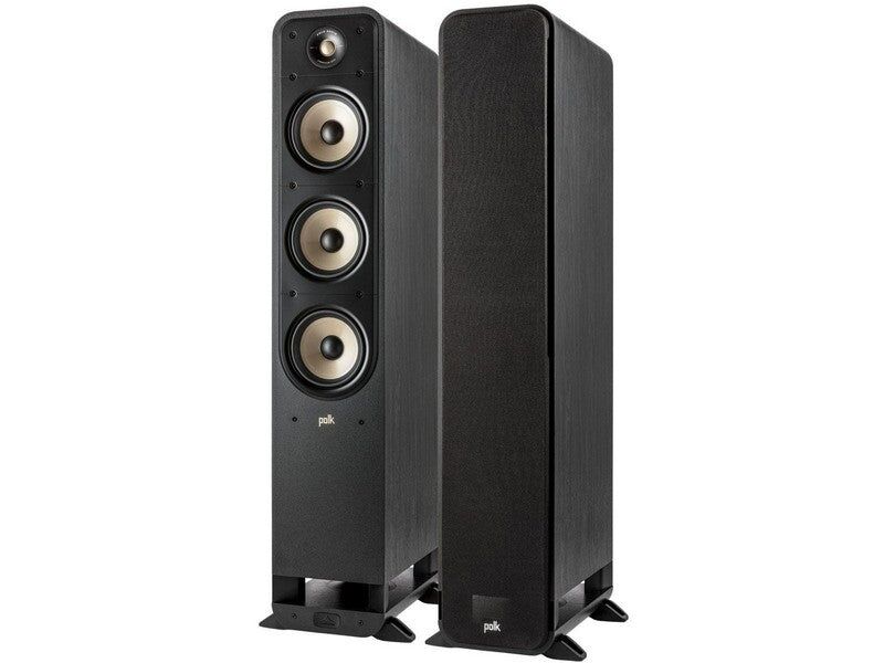 Polk Signature Elite ES60 Floorstanding Speaker Pair Black - Image 3
