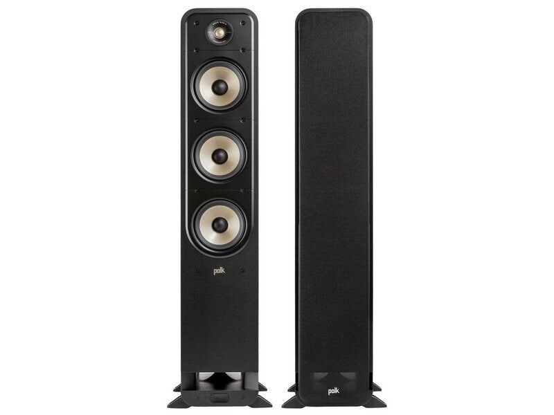 Polk Signature Elite ES60 Floorstanding Speaker Pair Black - Image 2