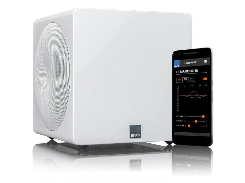 SVS 3000 Micro Subwoofer Glossy White