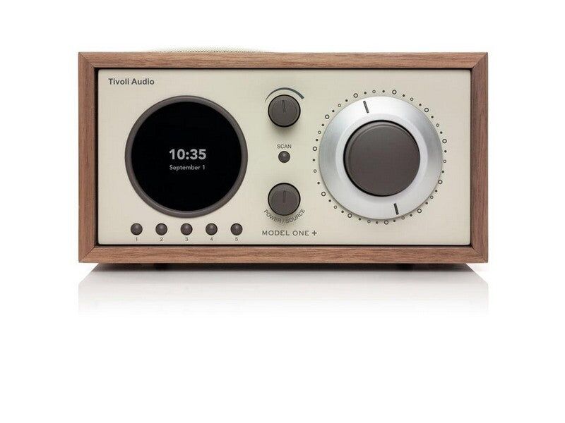Tivoli Audio MODEL ONE+ Bluetooth Clock Radio Walnut *** FLOOR STOCK***