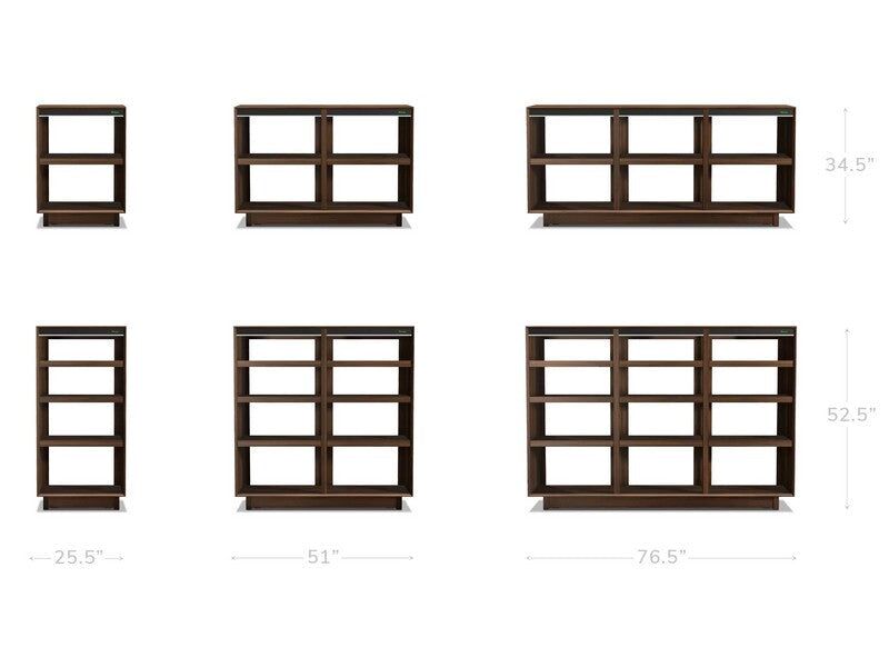 McIntosh SYM-67332 Symbol Cabinet Stand Walnut - Image 2