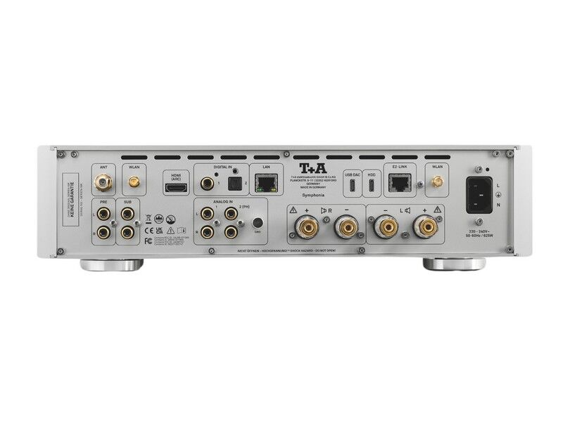 T+A Symphonia Streaming Integrated Amplifier Silver - Image 2