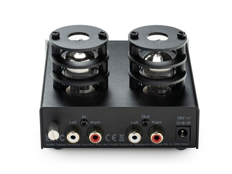 Pro-Ject Tube Box E Phono Pre-amplifier - Black - Image 2