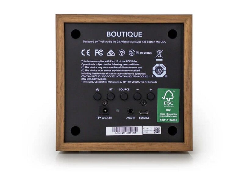 Tivoli Audio Boutique Compact Bluetooth Speaker - Image 10