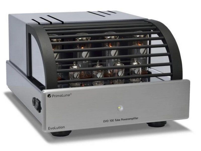 PrimaLuna EVO 100 Tube Power Amplifier (EL34) Silver - Image 3
