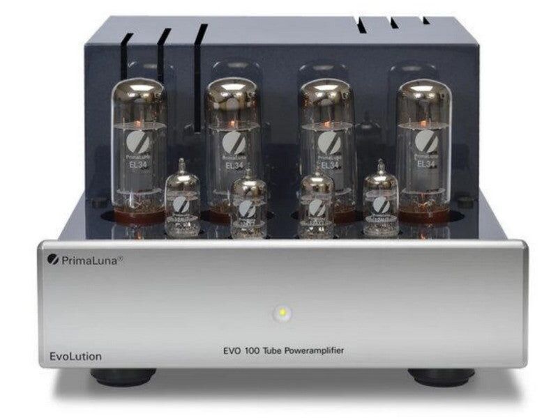 PrimaLuna EVO 100 Tube Power Amplifier (EL34) Silver - Image 2