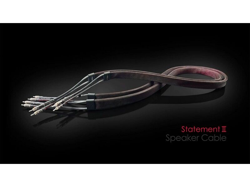 Tellurium Q Statement II Speaker Cable (2×2.5m) Banana or Spade