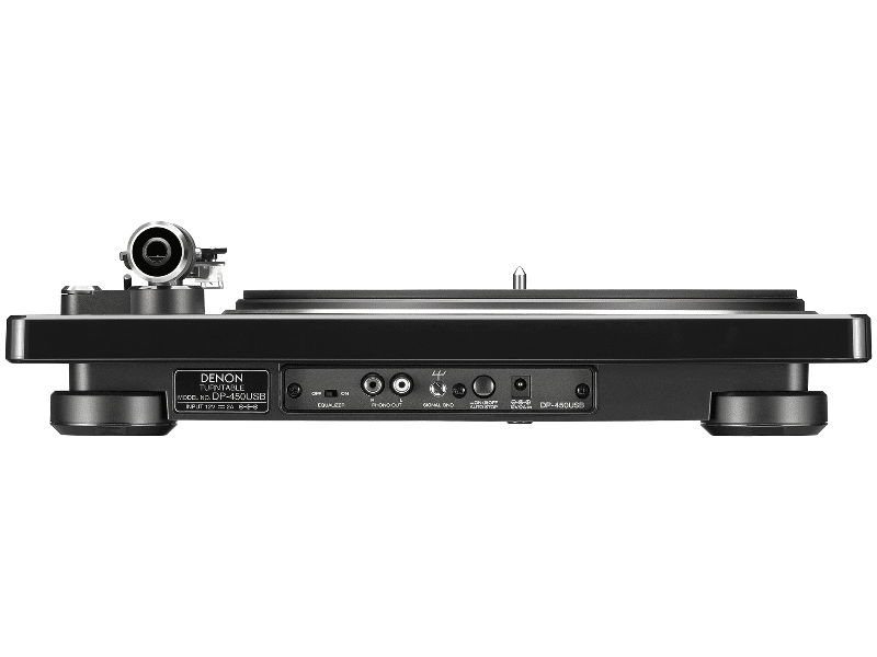 Denon DP450USB HiFi Turntable with original S-Shape tonearm and USB - Image 4