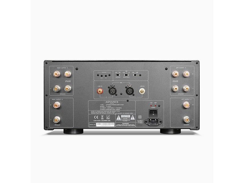 Advance Paris X-A600 EVO Stereo Power Amplifier Black - Image 2