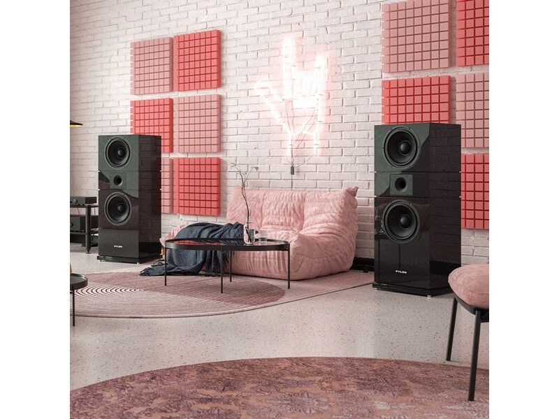 Pylon Audio Amber MKII Floorstanding Loudspeaker Pair Matte Black - Image 3