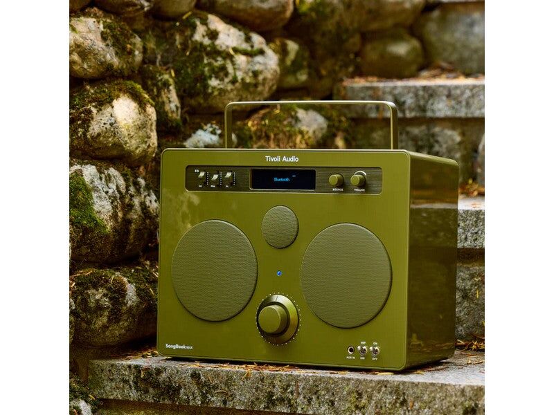 Tivoli Audio SongBook MAX Premium Bluetooth DAB+ Sound System Green - Image 2