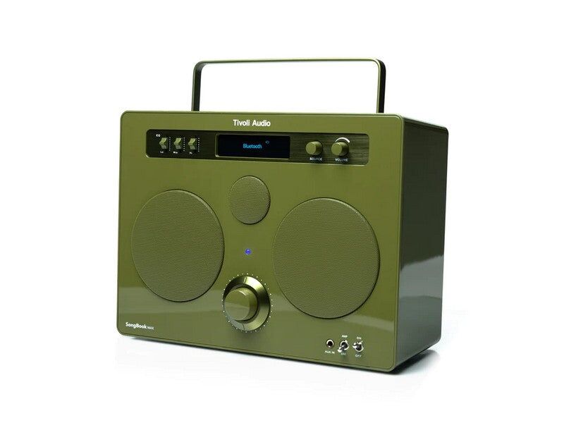 Tivoli Audio SongBook MAX Premium Bluetooth DAB+ Sound System Green - Image 4