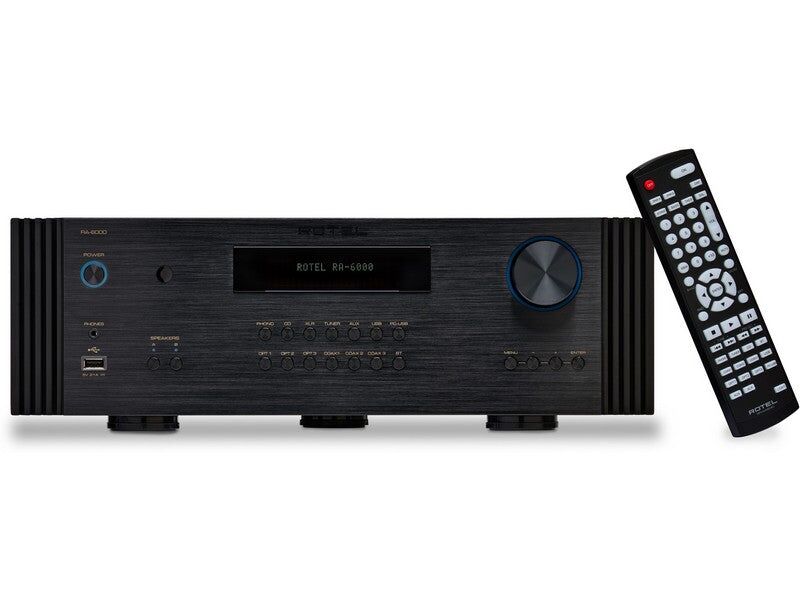 Rotel RA-6000 Integrated Amplifier Diamond Series Silver / Black ***LIMITED TIME ONLY*** - Image 6