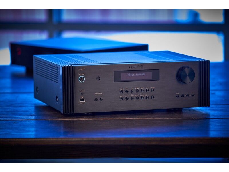 Rotel RA-6000 Integrated Amplifier Diamond Series Silver / Black ***LIMITED TIME ONLY*** - Image 7