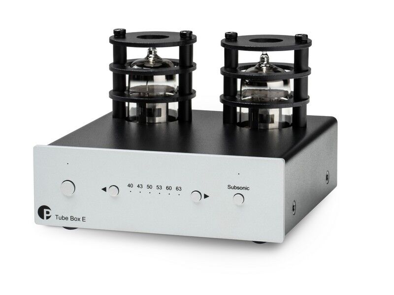 Pro-Ject Tube Box E Phono Pre-amplifier - Silver