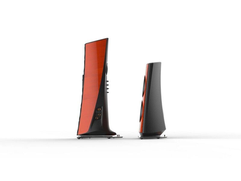 Sonus faber Suprema Loudspeaker System Red Violin High Gloss - Image 2