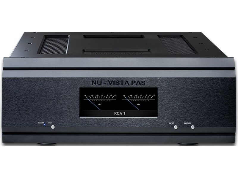 Musical Fidelity Nu-Vista PAS Stereo Power Amplifier Black