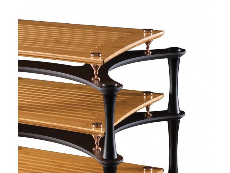 Quadraspire Xreference Bamboo 4-shelf HiFi Rack - Image 2