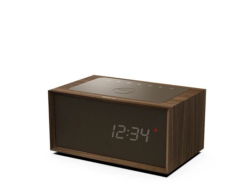 Geneva TIME Digital Bluetooth Wireless Speaker (Each) - Walnut - Image 2