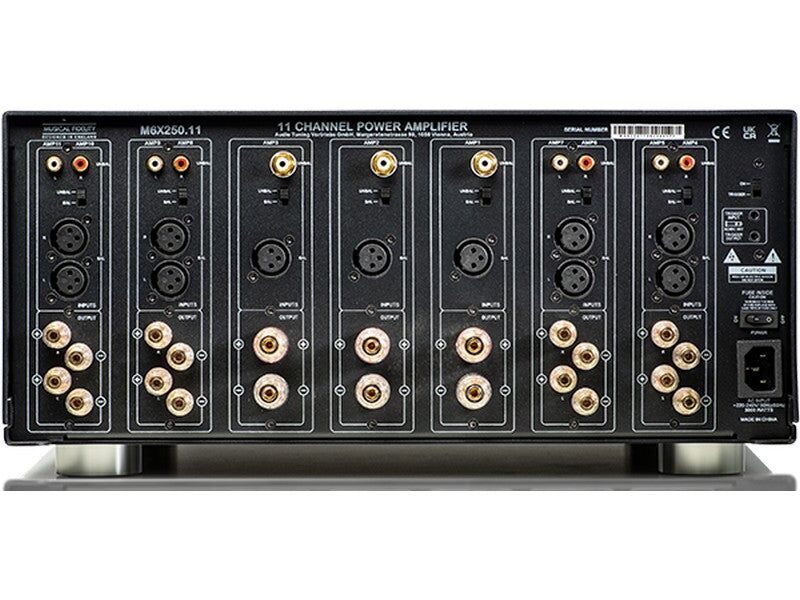 Musical Fidelity M6x 250.11 11ch Power Amplifier Black - Image 2