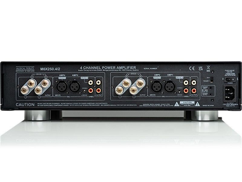 Musical Fidelity M6x 250.4/2 4/2ch Power Amplifier Silver - Image 2