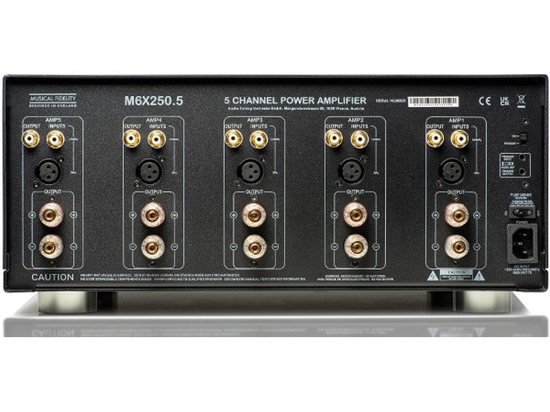 Musical Fidelity M6x 250.5 5ch Power Amplifier Black - Image 2