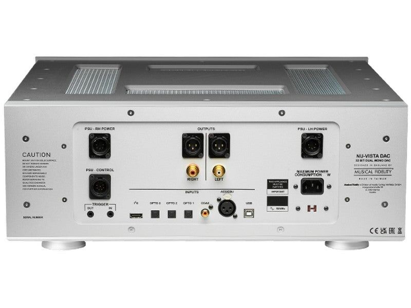 Musical Fidelity Nu-Vista DAC Silver Digital to Analogue Converter - Image 2