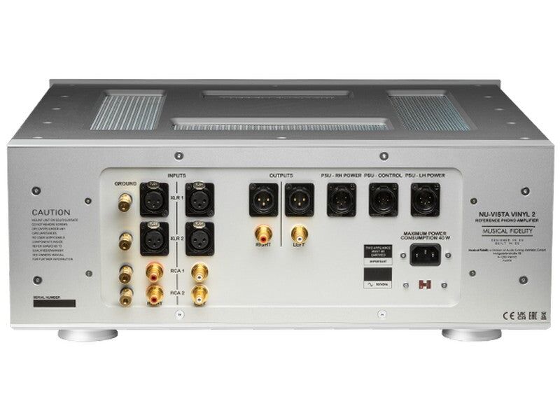 Musical Fidelity Nu-Vista Vinyl-2 Phono Pre-amplifier Silver - Image 2
