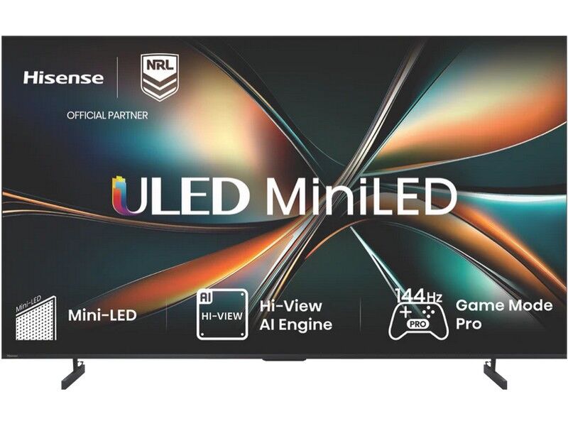 Hisense 75in U6QAU PRO 4K ULED Mini-LED Smart TV (2025)