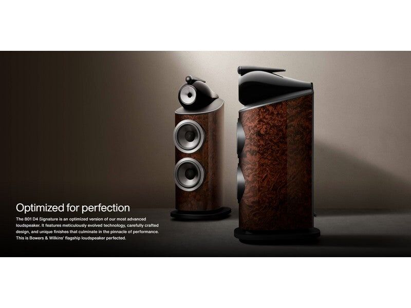 Bowers & Wilkins 801 D4 Signature Floorstanding Speaker Pair - Image 5
