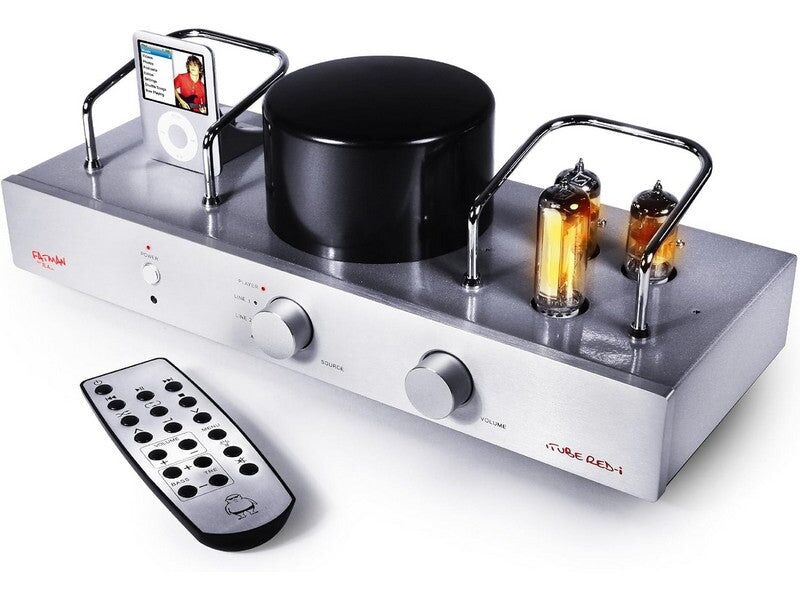 Klapp Audio Visual Fatman iTube Red-i Amplifier Dock + Speaker Pair - Image 3