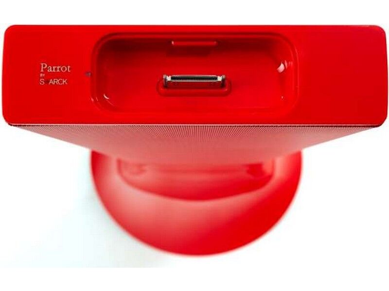 Klapp Audio Visual Parrot Zikmu by Philippe Starck Wireless Stereo Speakers Red - Image 9