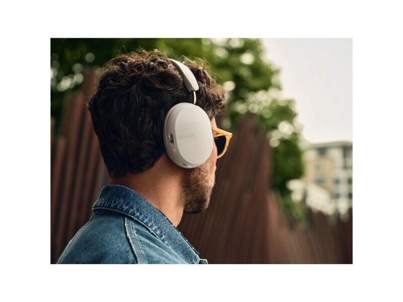 SONOS Ace Wireless Active Noise Cancelling Over-ear Headphones - White - Image 4