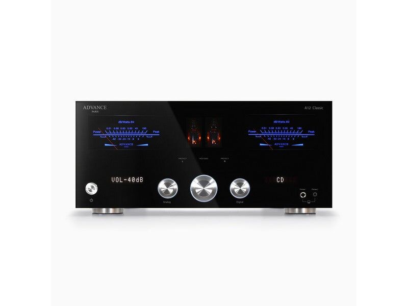 Advance Paris A12 Classic Hybrid Stereo Amplifier Black