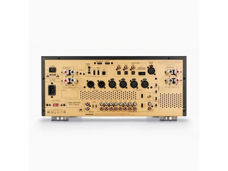 Advance Paris A12 Classic Hybrid Stereo Amplifier Black - Image 5