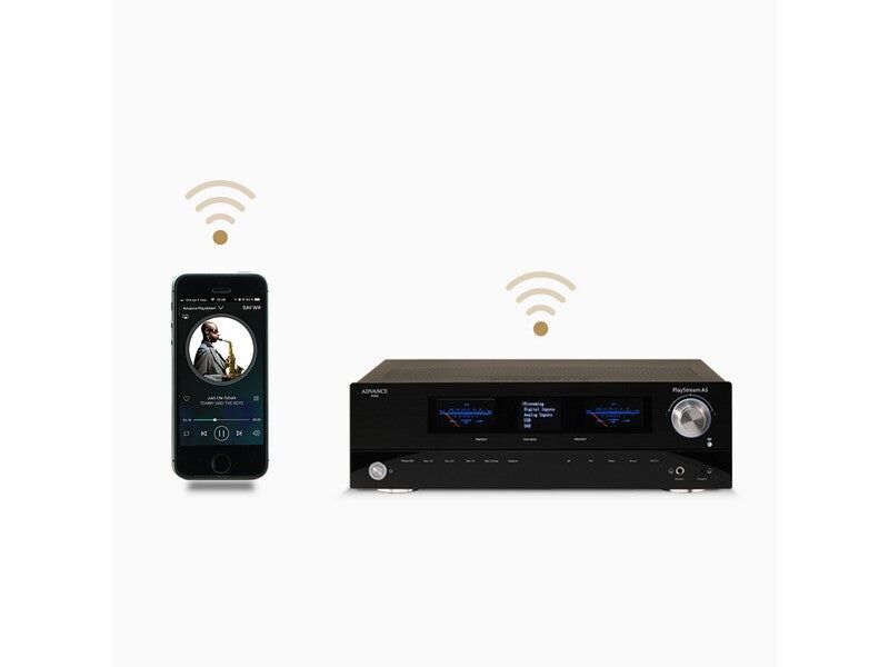 Advance Paris Play Stream A5 Connected Integrated Amplifier Black - Image 2