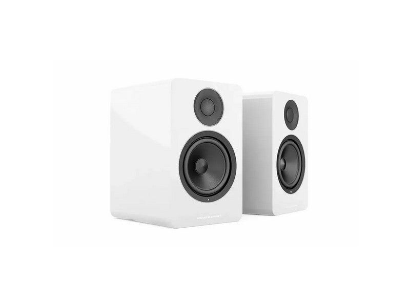 Acoustic Energy AE1 Active Standmount Speaker Pair Piano White