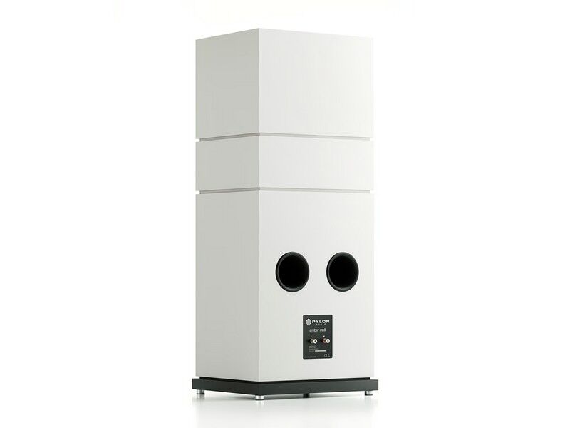 Pylon Audio Amber MKII Floorstanding Loudspeaker Pair Matte White - Image 4