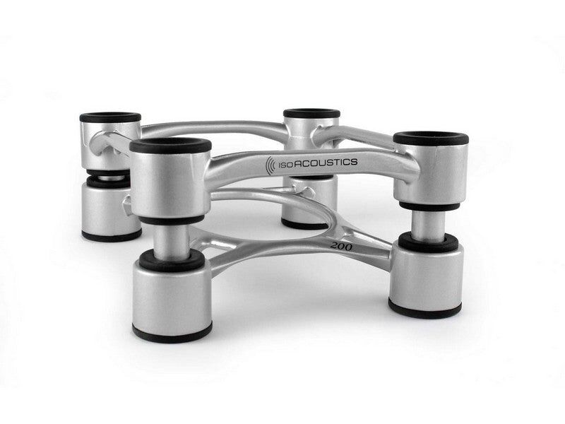 IsoAcoustics Aperta 200 Speaker Isolation Stands Pair Aluminium - Image 2