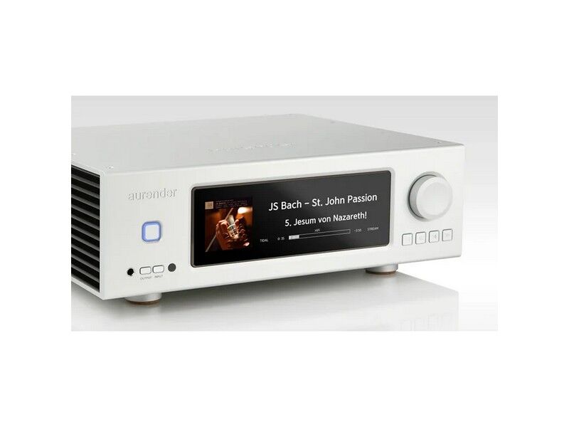 Aurender AP20 All-in-one Digital Source and Integrated Amplifier Silver - Image 2