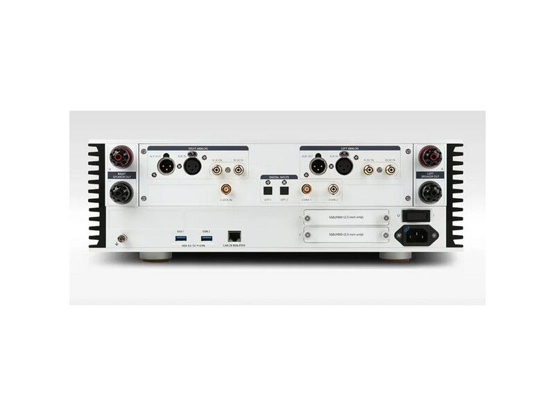 Aurender AP20 All-in-one Digital Source and Integrated Amplifier Silver - Image 3