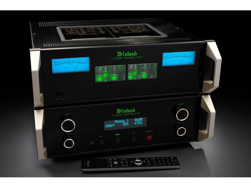 McIntosh C12000 2-Channel Solid State and Vacuum Tube Preamplifier - Image 2