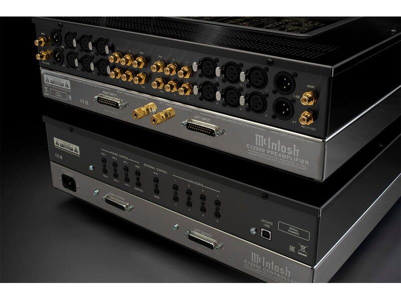 McIntosh C12000 2-Channel Solid State and Vacuum Tube Preamplifier - Image 11