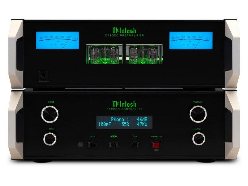 McIntosh C12000 2-Channel Solid State and Vacuum Tube Preamplifier