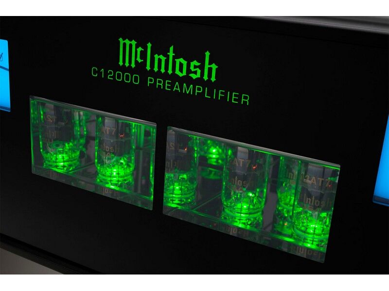 McIntosh C12000 2-Channel Solid State and Vacuum Tube Preamplifier - Image 9