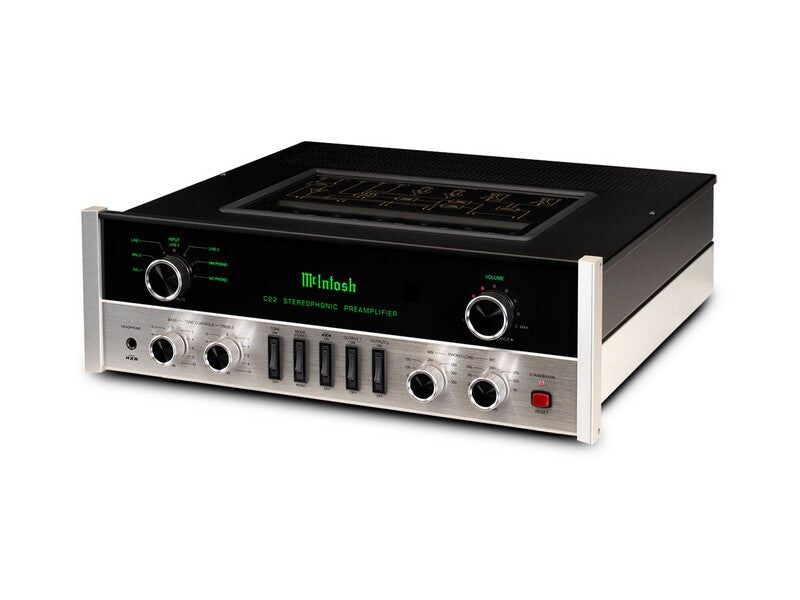 McIntosh C22 Mk V 2-Channel Vacuum Tube Preamplifier